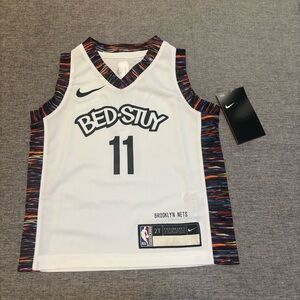NBA Toddler Official Kyrie Irving Brooklyn Nets City Edition Jersey
